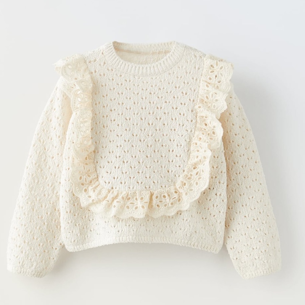 Zara Open Knit Sweater
